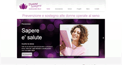 Desktop Screenshot of donnesempre.com